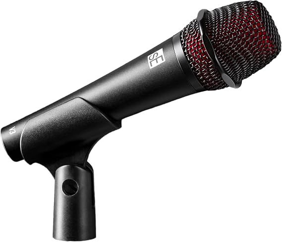 SE ELECTRONICS V3 Dynamic Microphone for Singing, Speech, Instruments & Studio Recording - XLR Handheld Vocal Microphone with Cardioid Polar Pattern for Reduced Stage Bleed - Rugged All-Metal Housing