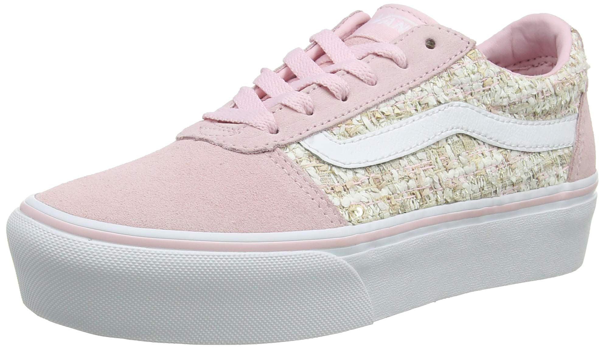 Vans Womens Ward Platform Suede Trainers Desertcart INDIA