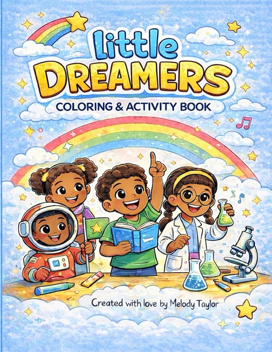 Little Dreamers Coloring and Activity Book