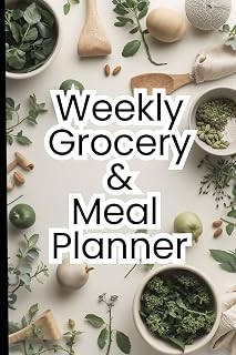 The Healthy Pantry Planner | Fresh Grocery & Meal Organizer Notebook