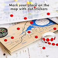 Vista 79 de PARLAIM 6 Rolls 6000PCS 3/4" Round Circle Color-Code Dot Stickers, 6 Color Style Colorful Coding Label Sticker for Home Office Classroom