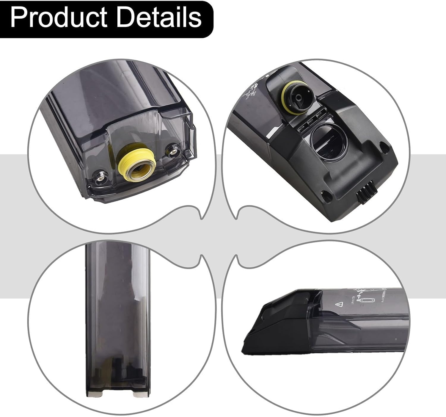 Clean Water Tank Replacement for Tineco ONE S5 for Combo Wet Dry Vacuum Cleaner Tineco S5 Floor One Replacement Parts Water Tank