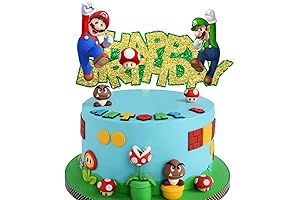 Mario Cake Toppers: The Perfect Addition to Your Mario-Themed Celebration