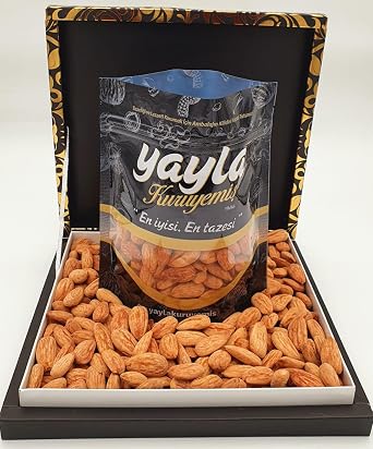 YAYLA Kuruyemi  BADEM   YERL  1KG KAVRULMU