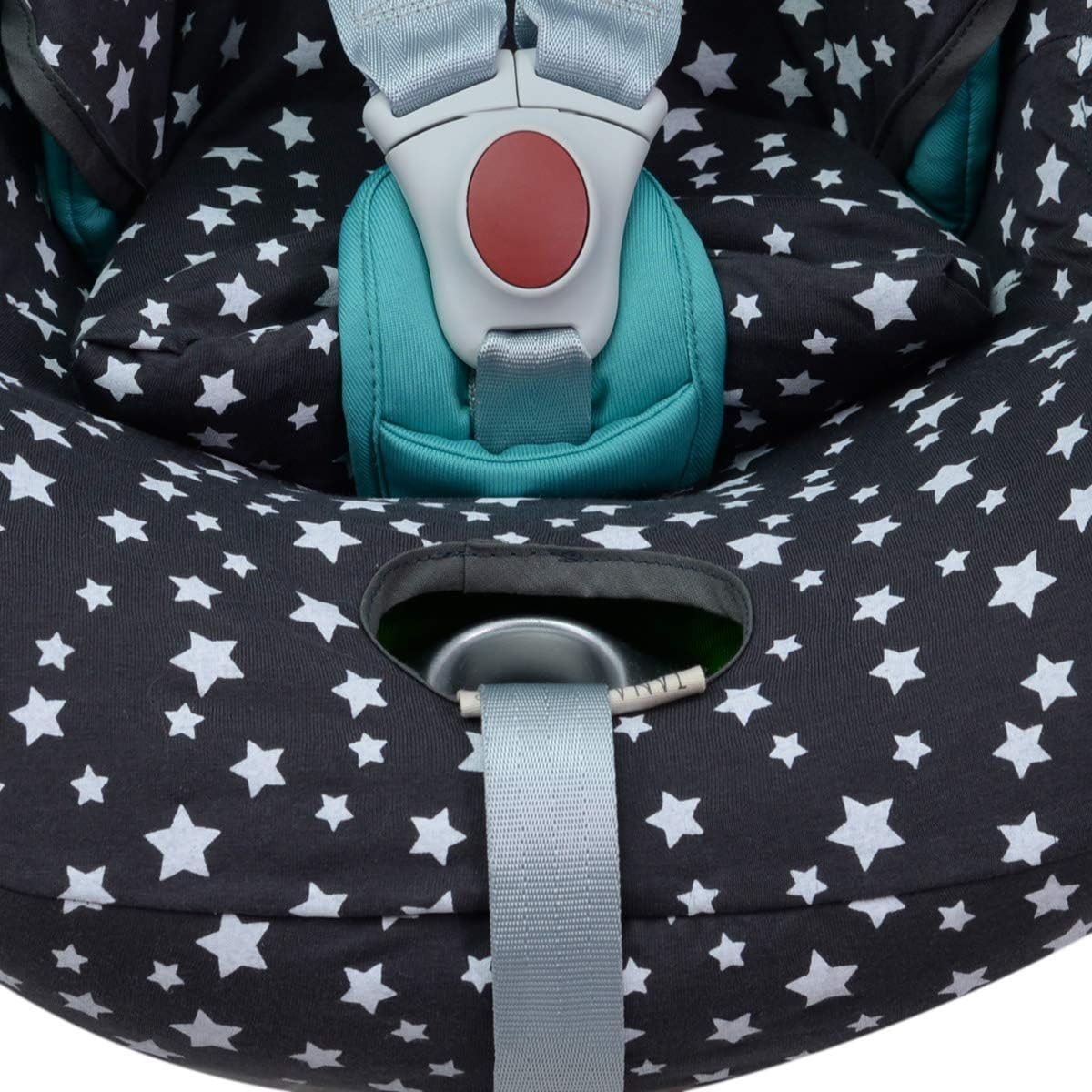 JANABEBE Cover Liner Compatible with Cybex Aton Cloud-Q-M-2-4-5 (ATON Q, Winter Sky) - Image 5