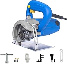Goodyear Corded Electric Tile Cutter/Marble Cutter, 110mm, 1300w, 13000 Rpm, Ergonomic Handle Granite Marble Cutter, Wood & Metal Cutter, Heavy Duty Copper Armature, Bevel & Depth Adjustable