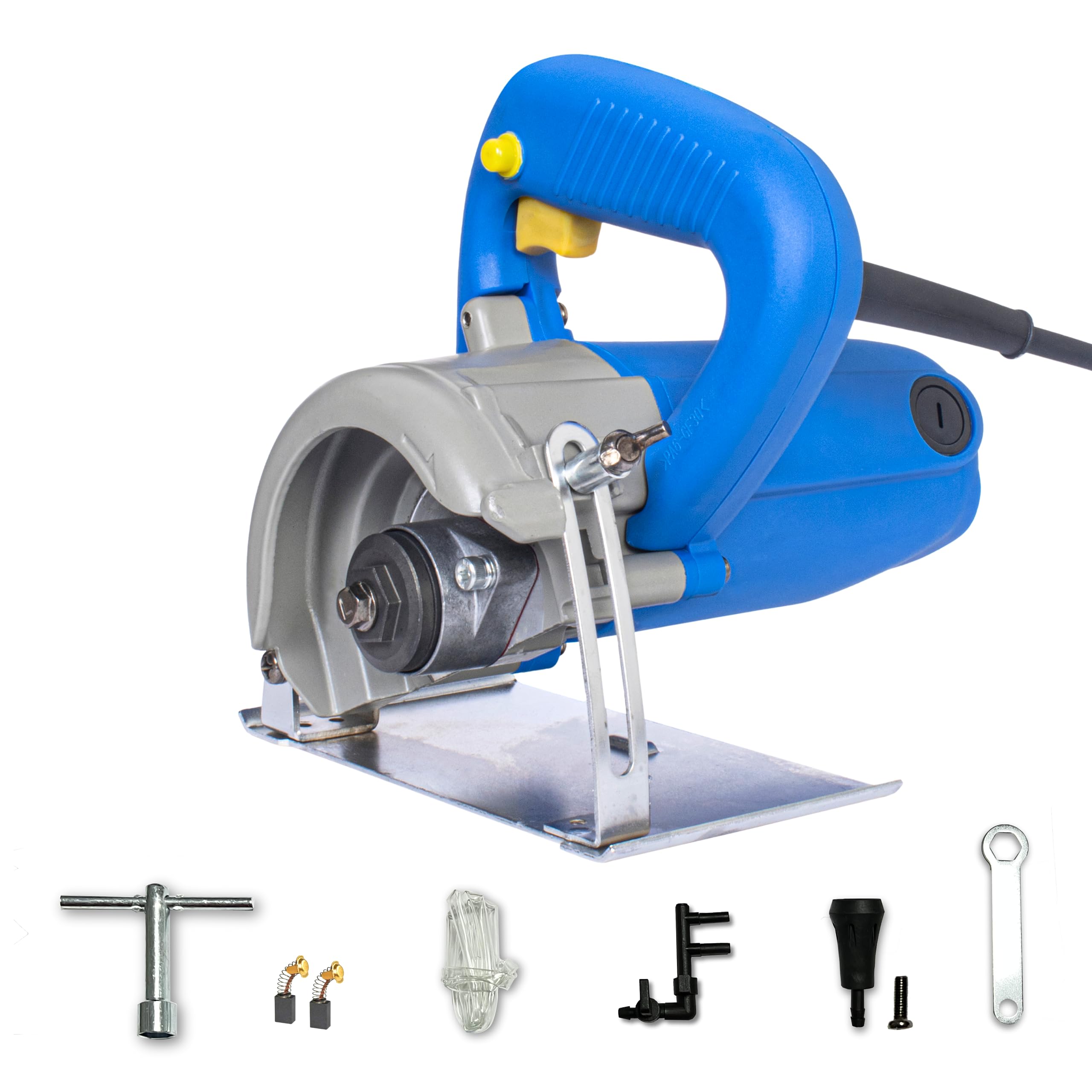 Goodyear Corded Electric Tile Cutter/Marble Cutter, 110mm, 1300w, 13000 Rpm, Ergonomic Handle Granite Marble Cutter, Wood & Metal Cutter, Heavy Duty Copper Armature, Bevel & Depth Adjustable (B0BSTC6RBM) Amazon Price History, Amazon Price Tracker