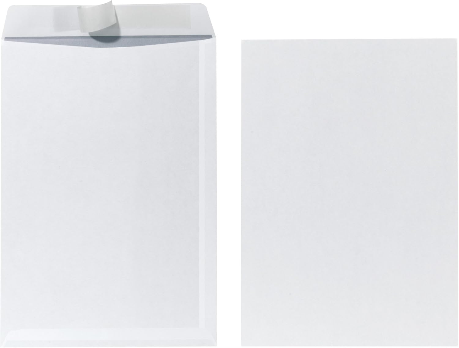 Herlitz C4 90 g Pack of 10 with Printed in Sealed Foil Packaging, White Pack of 10