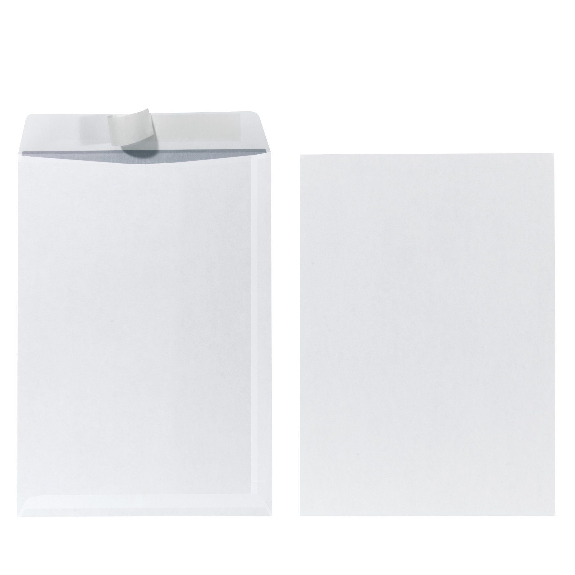 herlitz Versandtasche, DIN C4, ohne Fenster, weiß