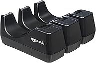 Amazon Basics Weighted Desktop Tape Dispenser with Non-Skid Base, Desk Accessory, 3-Pack