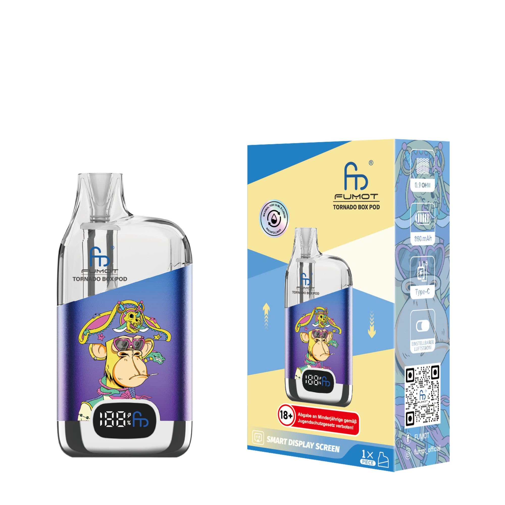 elfbar elfa master akku RANDM TORNADO VAPE PRO REFILLABLE POD 3ER PACK