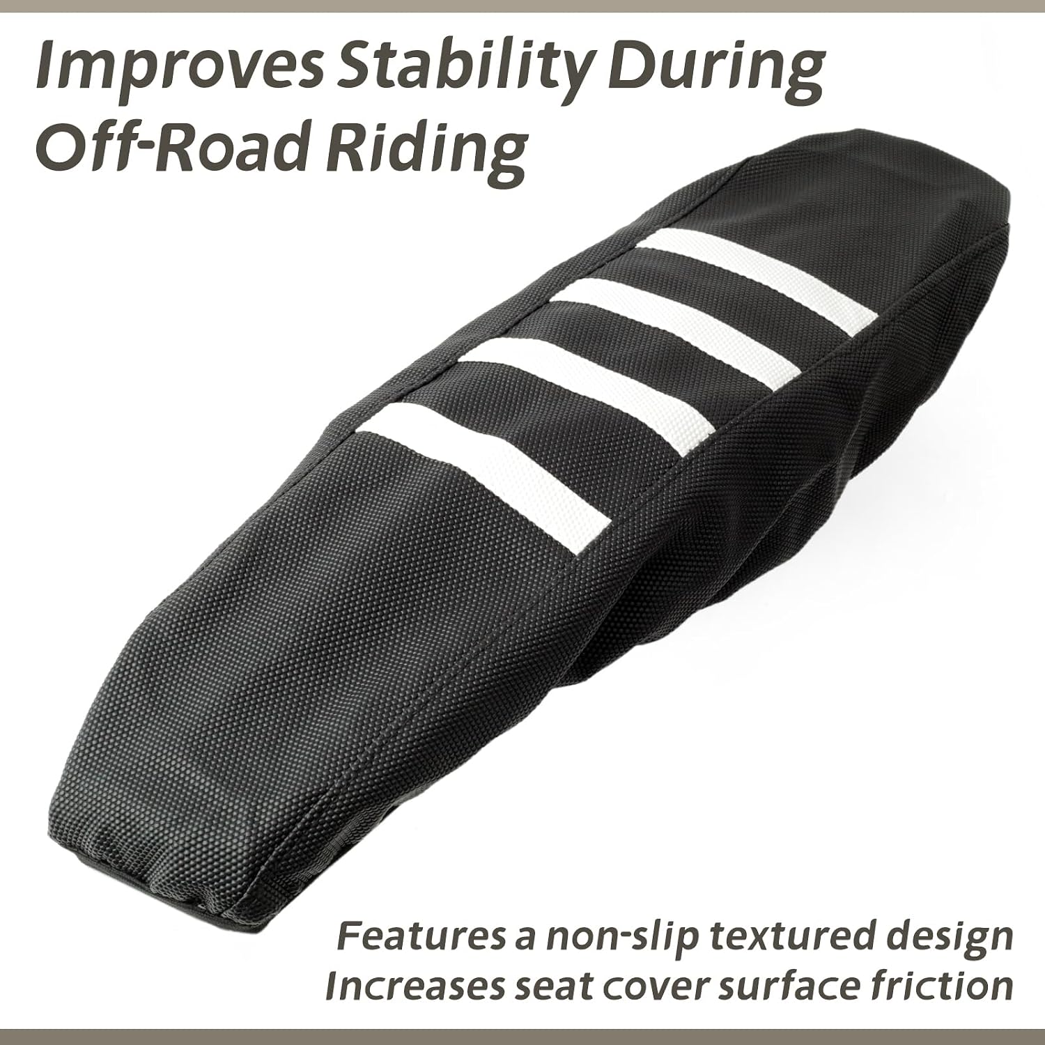Seat Cover White Compatible with Eskute Nova Mini Dirt Bike