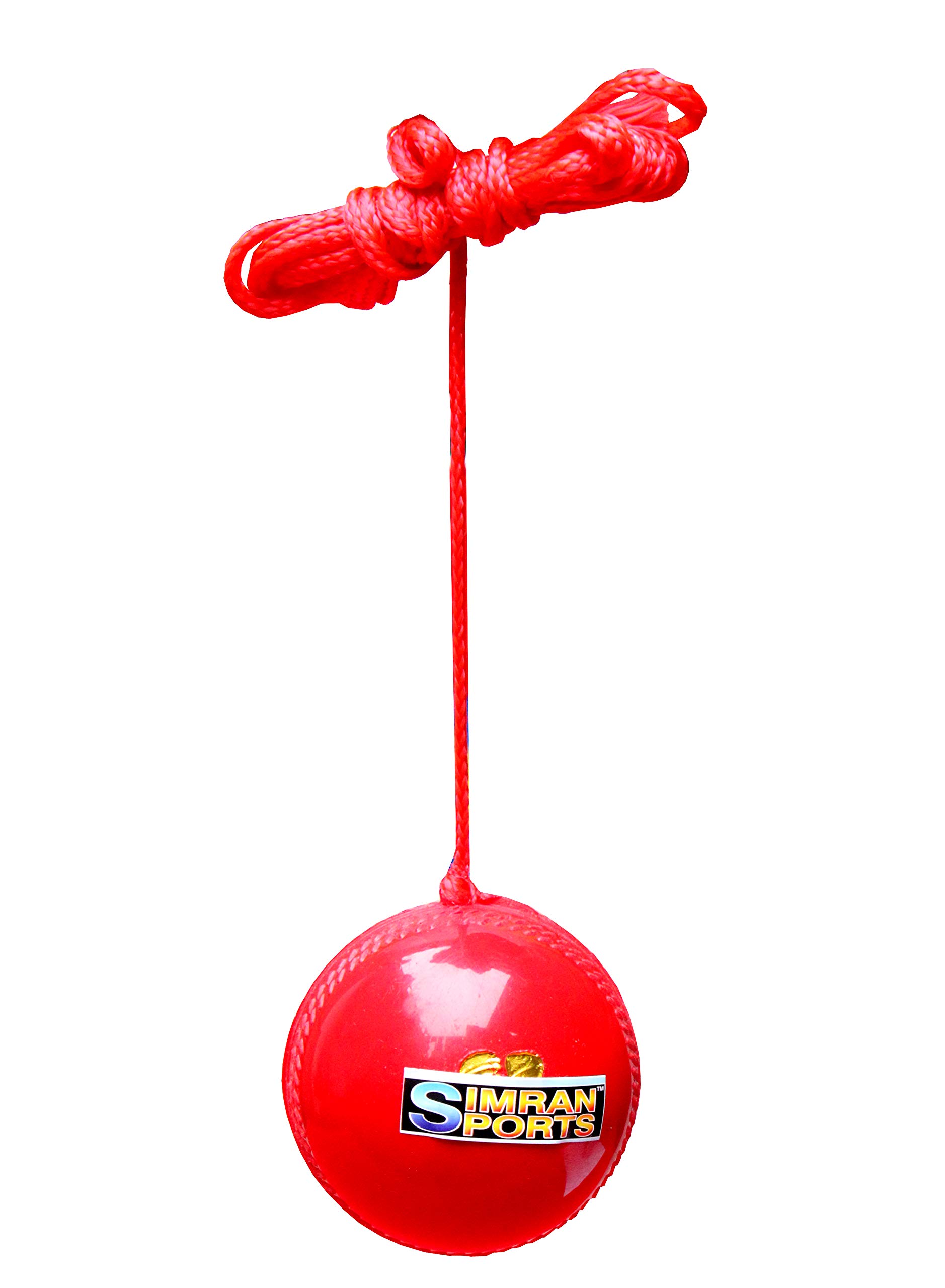 SIMRAN SPORTSVictor Synthetic Hanging Cricket Ball (A31) , Red