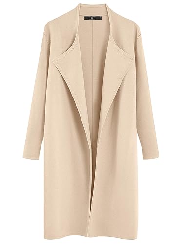 LILLUSORY Women's Long Cardigan Sweaters Oversized Fall Dressy Coatigan Jackets