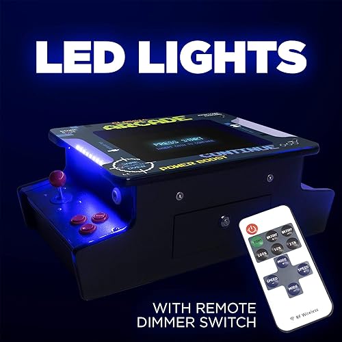 Miniatura 3 de Creative Arcades - Mini máquina de mesa de cóctel de arcade  2 jugadores  412 juegos clásicos  2 joysticks Sanwa  Pantalla de 15 pulgadas  Garantía