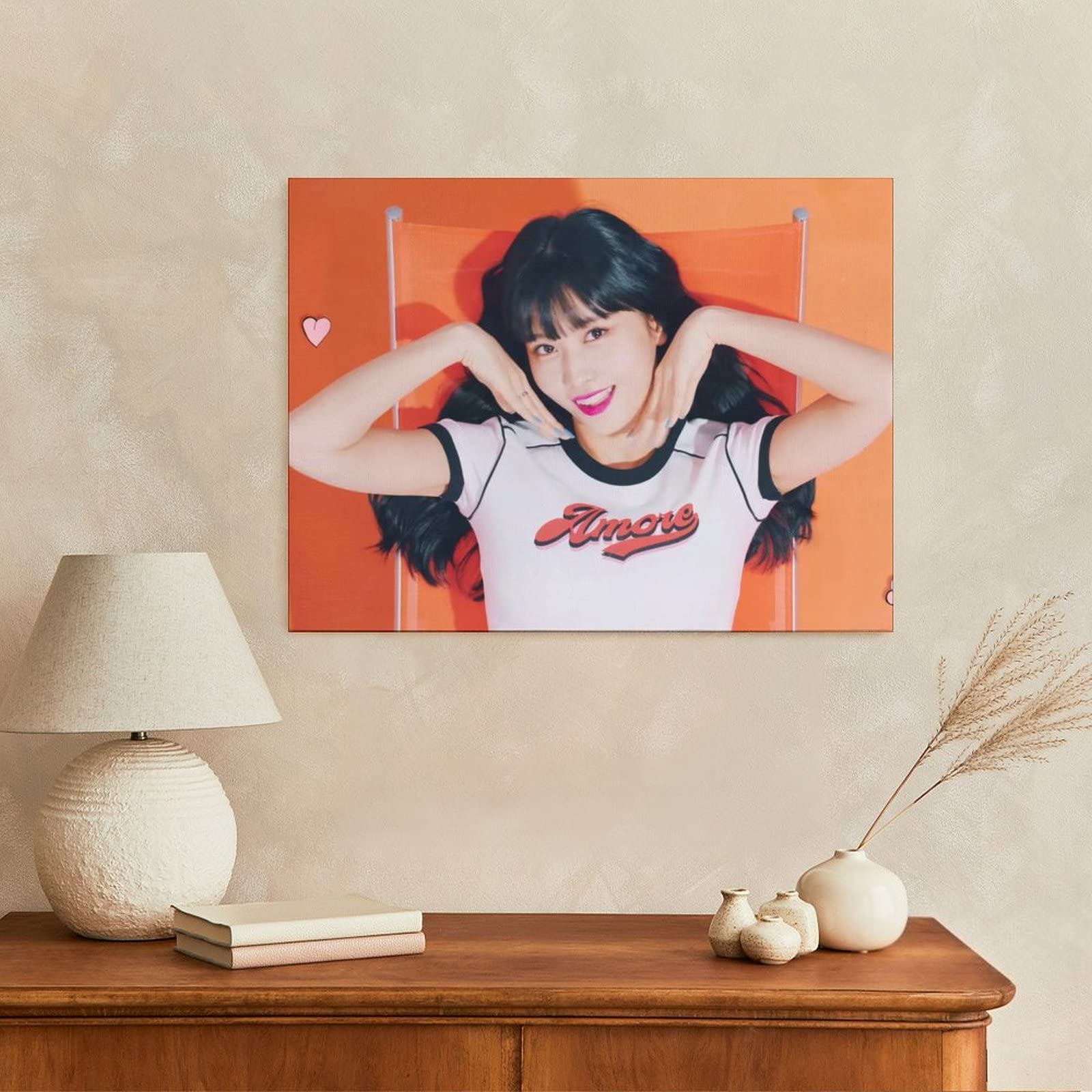 モモの植物図譜アート｜額装ポスター｜ダイニングに飾る果実インテリア Amazon.co.jp: TWICE モモ 挂画 アートパネル アートポスター 絵画 30