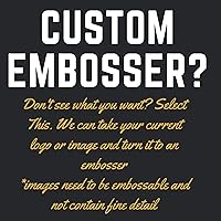 Vista 6 de Custom Logo Embosser Seal Stamp Your Own Design Personalized 1 x 5/8