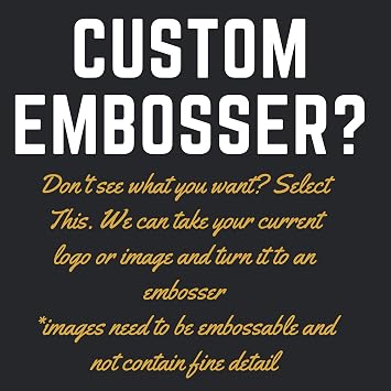 Custom Logo Embosser Seal Stamp Your Own Design Personalized 1 x 5/8