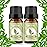 yethious White Tea Essential Oil White Tea Oil for Diffuser & Aromatherapy, Baths, Soap, Candle Making Scent Oil 2PCS*10ML