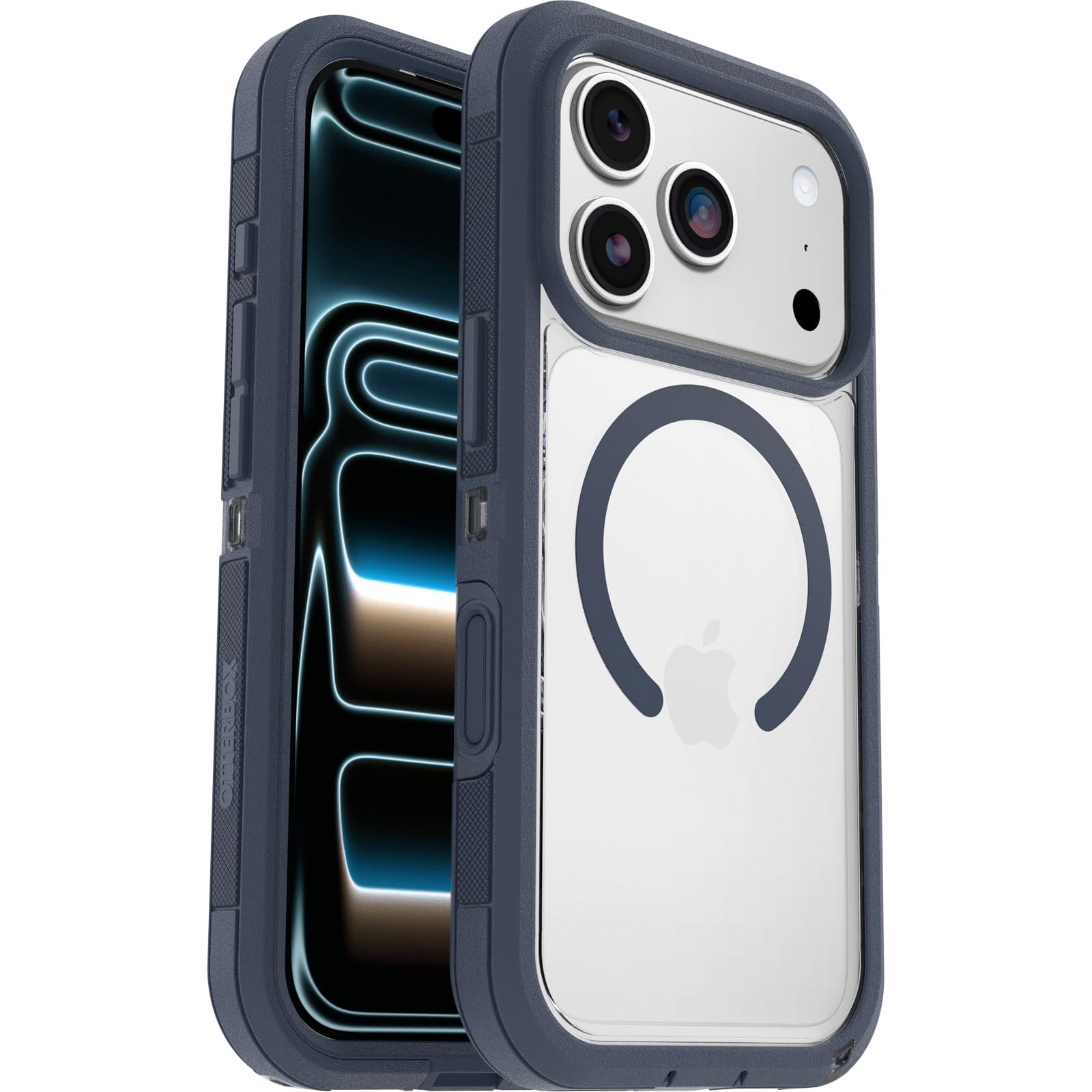 OtterBox Defender Series Pro XT Clear MagSafe Funda para iPhone 17 Pro