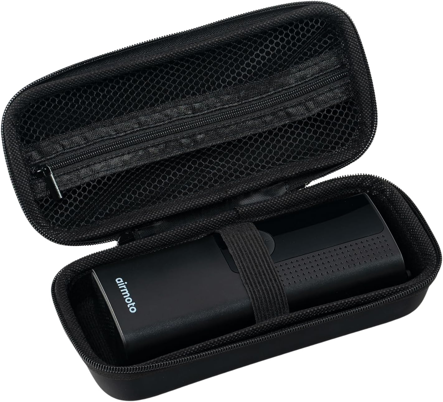 Carrying Case - Durable Storage Box Compatible with Most Handheld Tire Inflators - Hard Case for Tire Inflator Portable Air Compressor - Mesh Pocket for Air Pump Connectors - Container Only