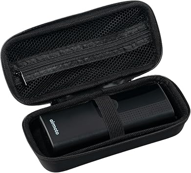 Airmoto Carrying Case - Durable Storage Box Compatible with Most Handheld Tire Inflators - Hard Case for Tire Inflator Portable Air Compressor - Mesh Pocket for Air Pump Connectors - Container Only