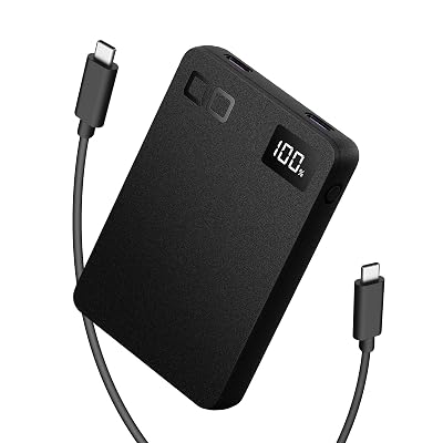 超薄型カード型モバイルバッテリー5000mAh(PD対応)