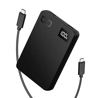 CIO モバイルバッテリー 薄型 軽量 小型 タイプC PD 20W [薄さ12mm 108g] 5000mAh 2ポート iPhone 15/ Android/iPad用 USB-C タイプC 急速充電 パススルー SMARTCOBY SLIM 2 Price In India