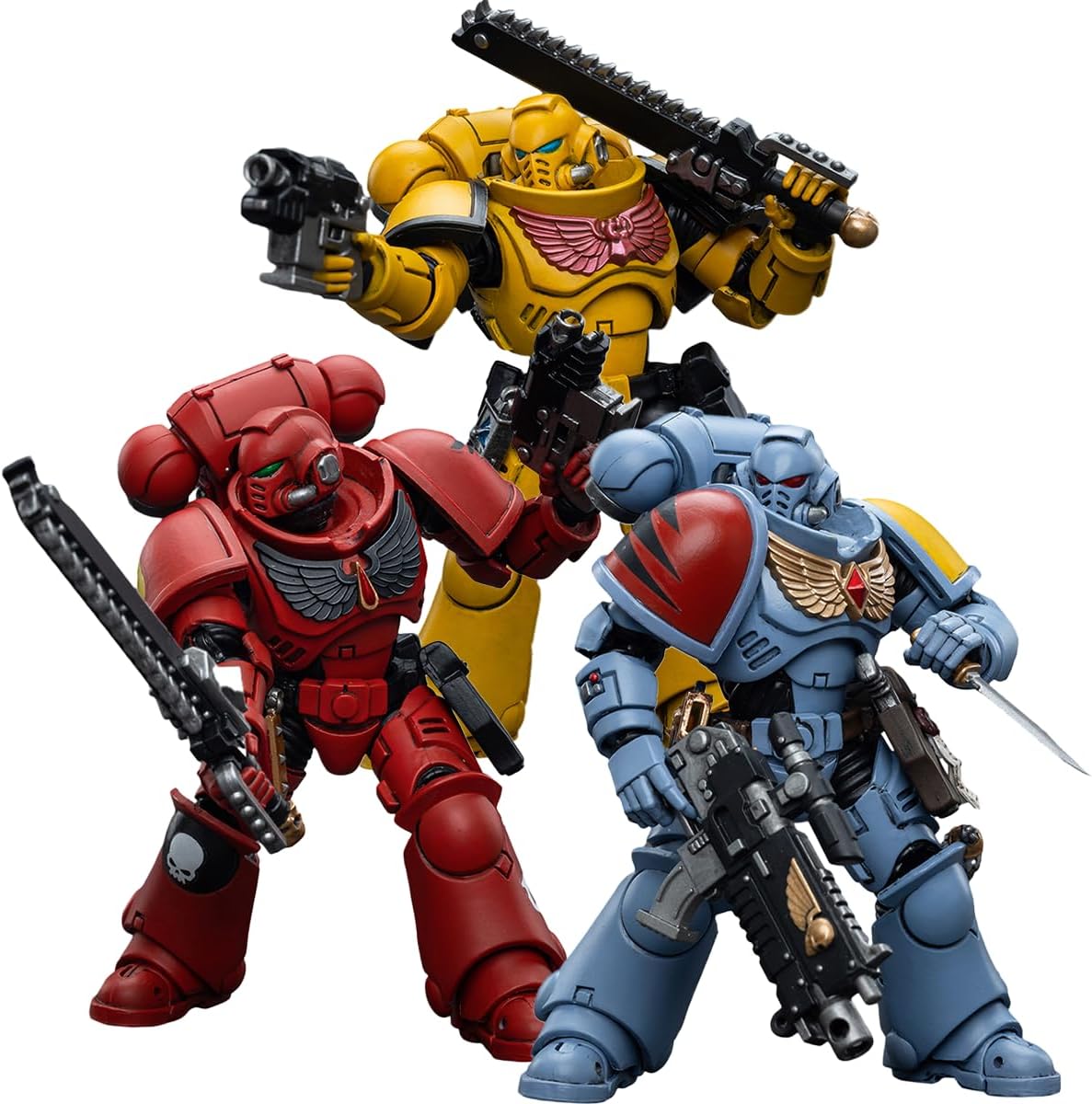 JOYTOY Warhammer 40,000 1/18 Action Figure Intercessors 3PCS Collection Model Birthday Gifts