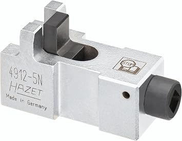 Hazet Universal Mechanical Expander 4912-5N 1/4-inch Square Drive 1/4 inch (6.3 mm) square hollow length 60 mm width 24 mm height 30 mm 163 g holding with SW 17 mm