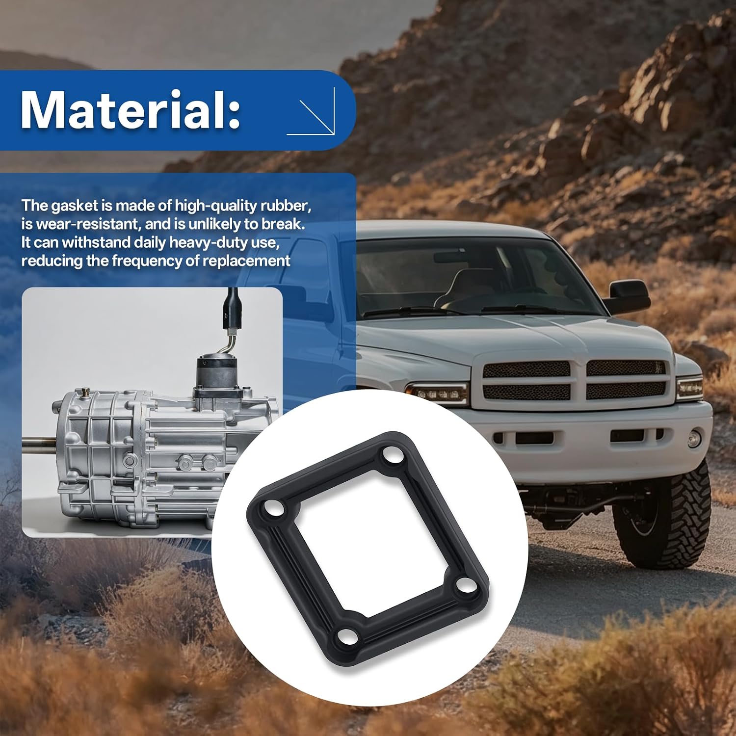 Shift Tower Rubber Gasket,Replaces 12382855 04886153AA