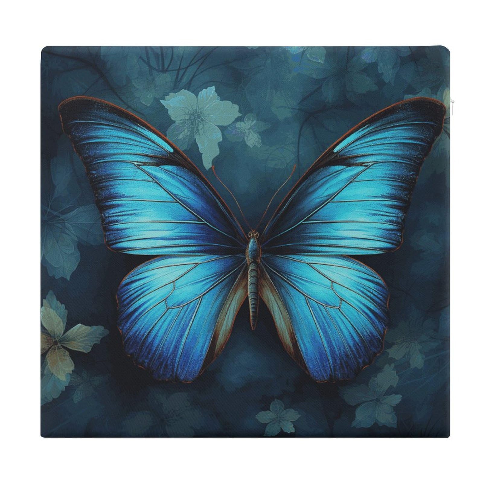 Tapis de pique-nique en plein air et méditation pour adulte motif papillon
