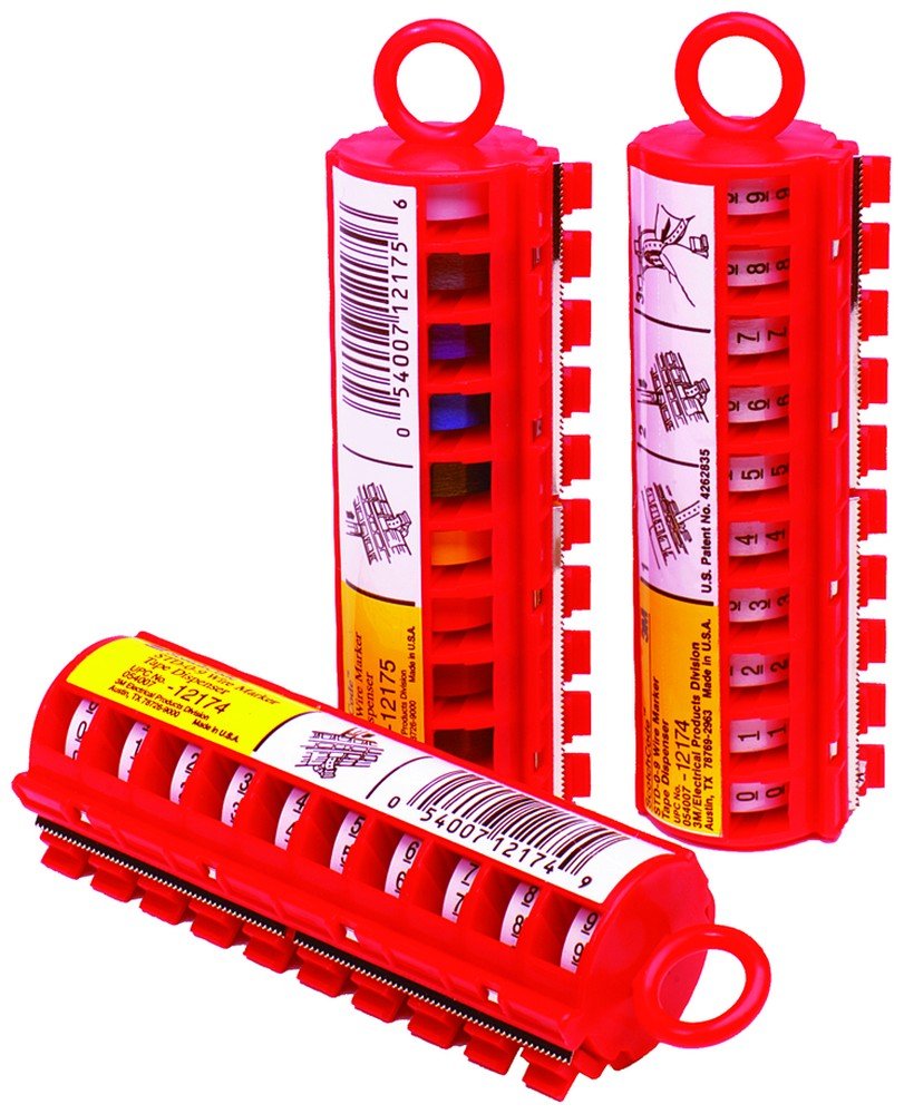 Scotchcode 3M Scotchcode Wire Marker Tape Refill Roll SDR-20-29, Printed with "20-29" (Pack of 10)