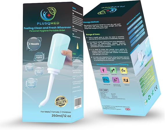 Portable Bidet for Postpartum 350ml ,Post-Birth Perineal Wash Bottle ,Upside Down Squeeze Bottle ,Essentials Postpartum Clean-Personal Hygiene Care