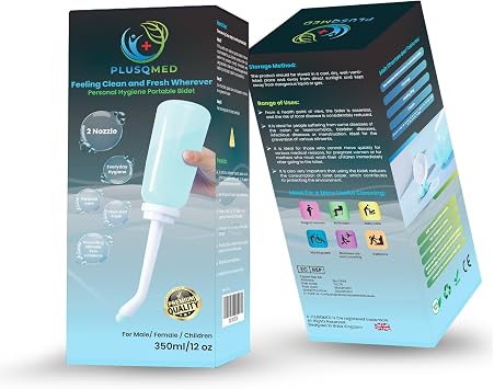 Portable Bidet for Postpartum 350ml ,Post-Birth Perineal Wash Bottle ,Upside Down Squeeze Bottle ,Essentials Postpartum Clean-Personal Hygiene Care