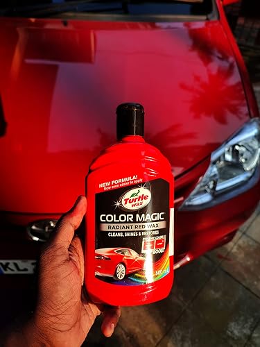 Turtle Wax Color Magic, Colour Restoring Car Polish, Red, Minor