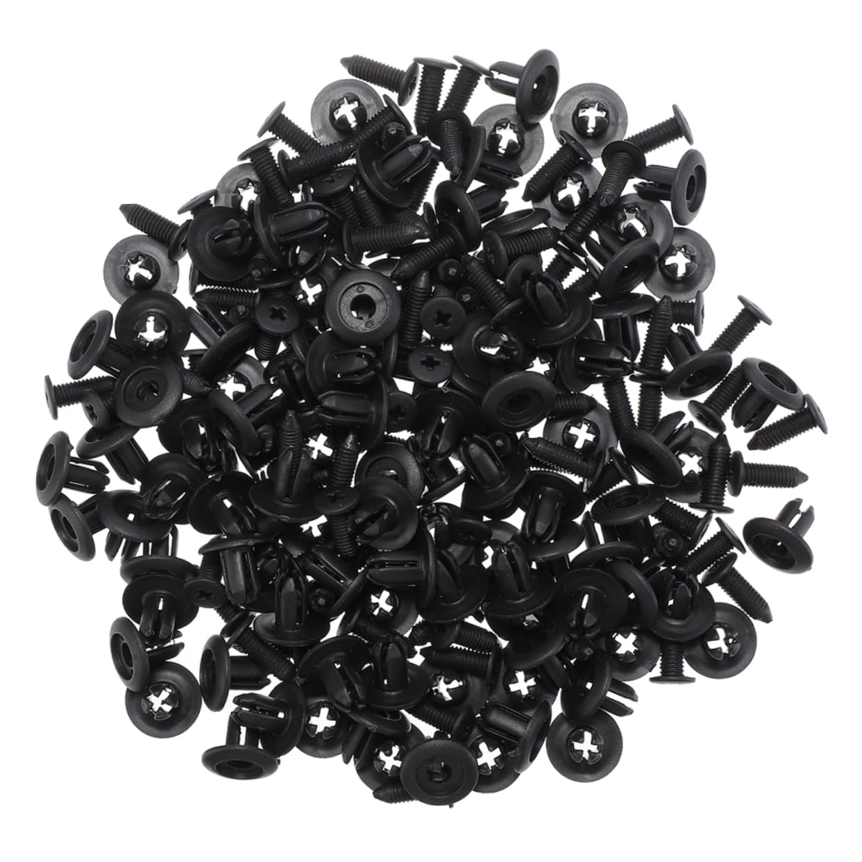200Pcs Dishwasher Panel Retainer Clips Fastener Push Pins for Kick Plate Trim High Precision Dishwasher Accessories Durable Replacement for Secure Fixing and Easy