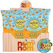 Snack Chs Balls Cheddar 4 oz Pack of 4 Cheddar Cheese Balls Crunchy Cheese Puffs Mozzarella Balls Style Cheese Puffs Party Chips Alternative with a Random Item 5 Items