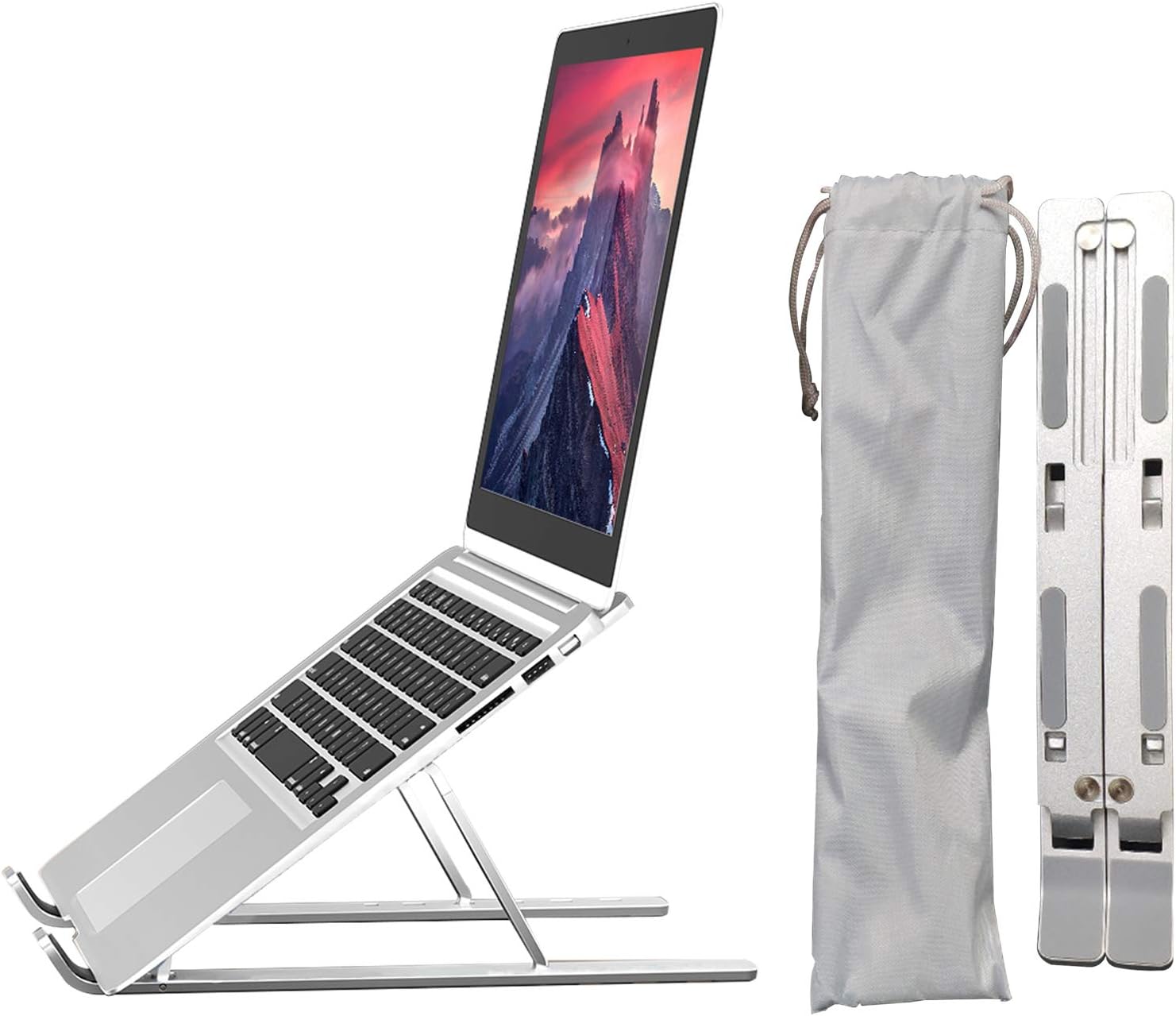 Mingzhe Suporte para notebook de liga de alumínio portátil dobrável ...