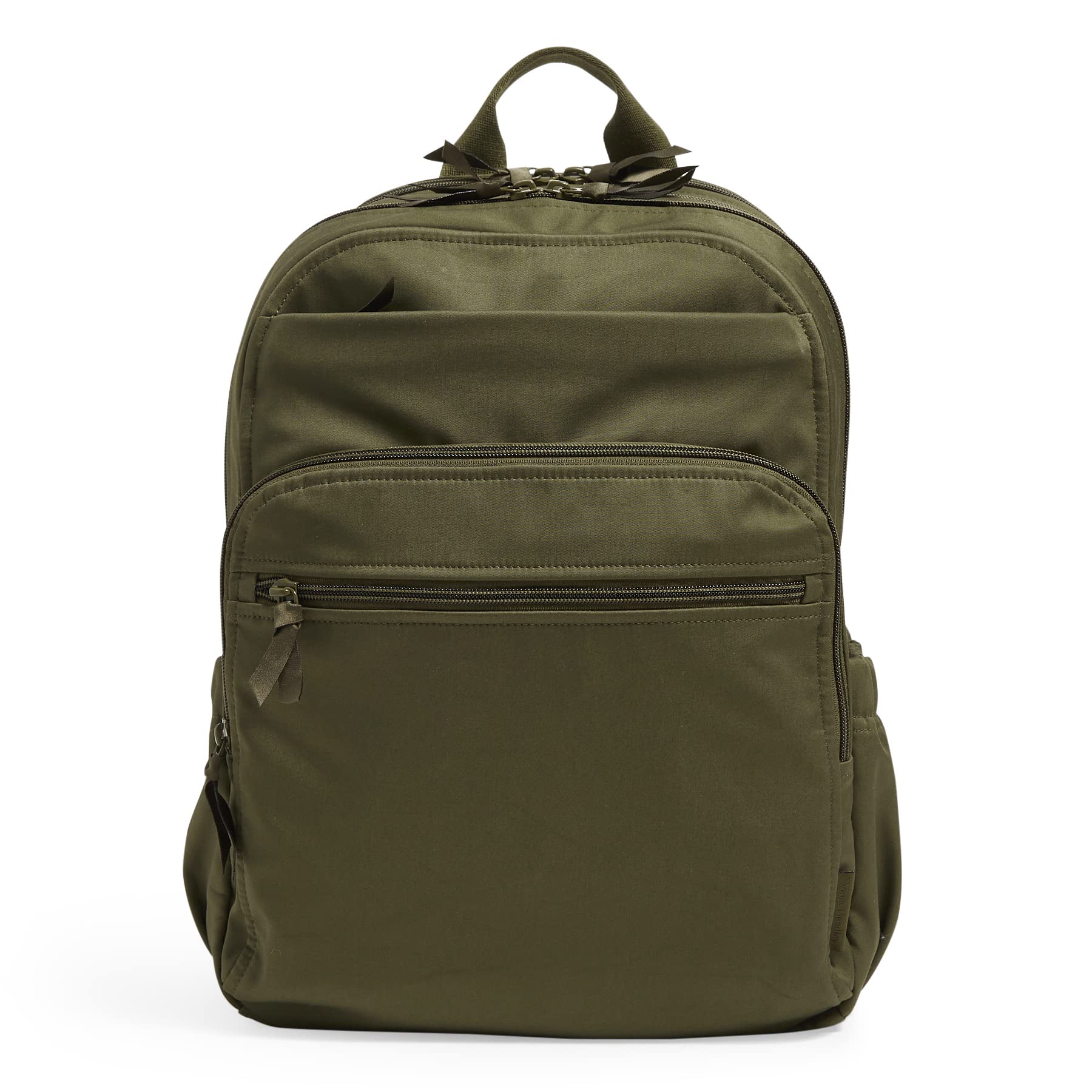 Vera Bradley Women's Climbing Ivy Green Xl Campus Backpack, -Recycled Cotton