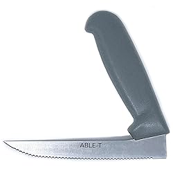 ABLE-T Right Angle Serrated Knife