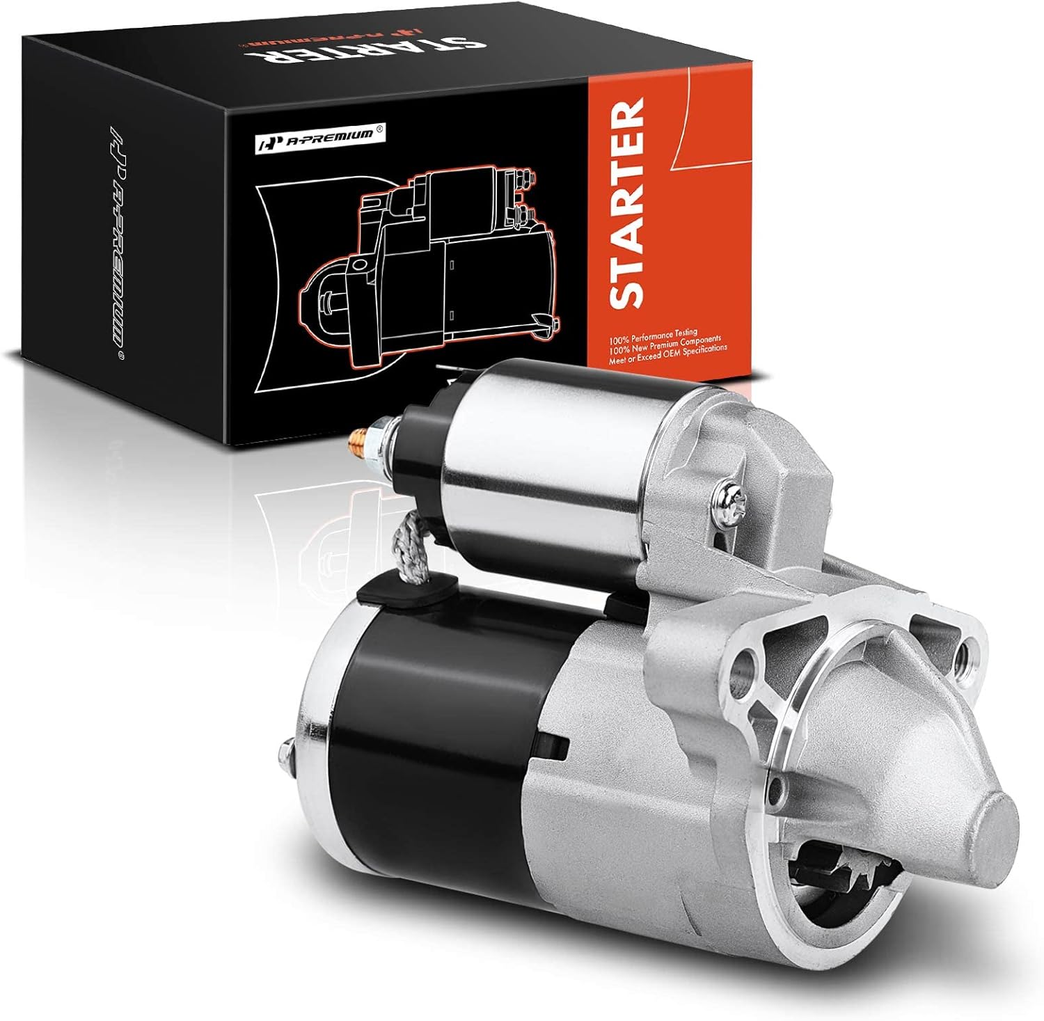 A-Premium Starter Motor Compatible with Mazda 3 2012-2018, CX-3 2016-2020, CX-5 2013-2016 & Toyota Yaris 2019-2020, Yaris iA 2017-2018 & Scion iA 2016, 1.5L 2.0L, 12V 1.4KW 11 Teeth Clockwise