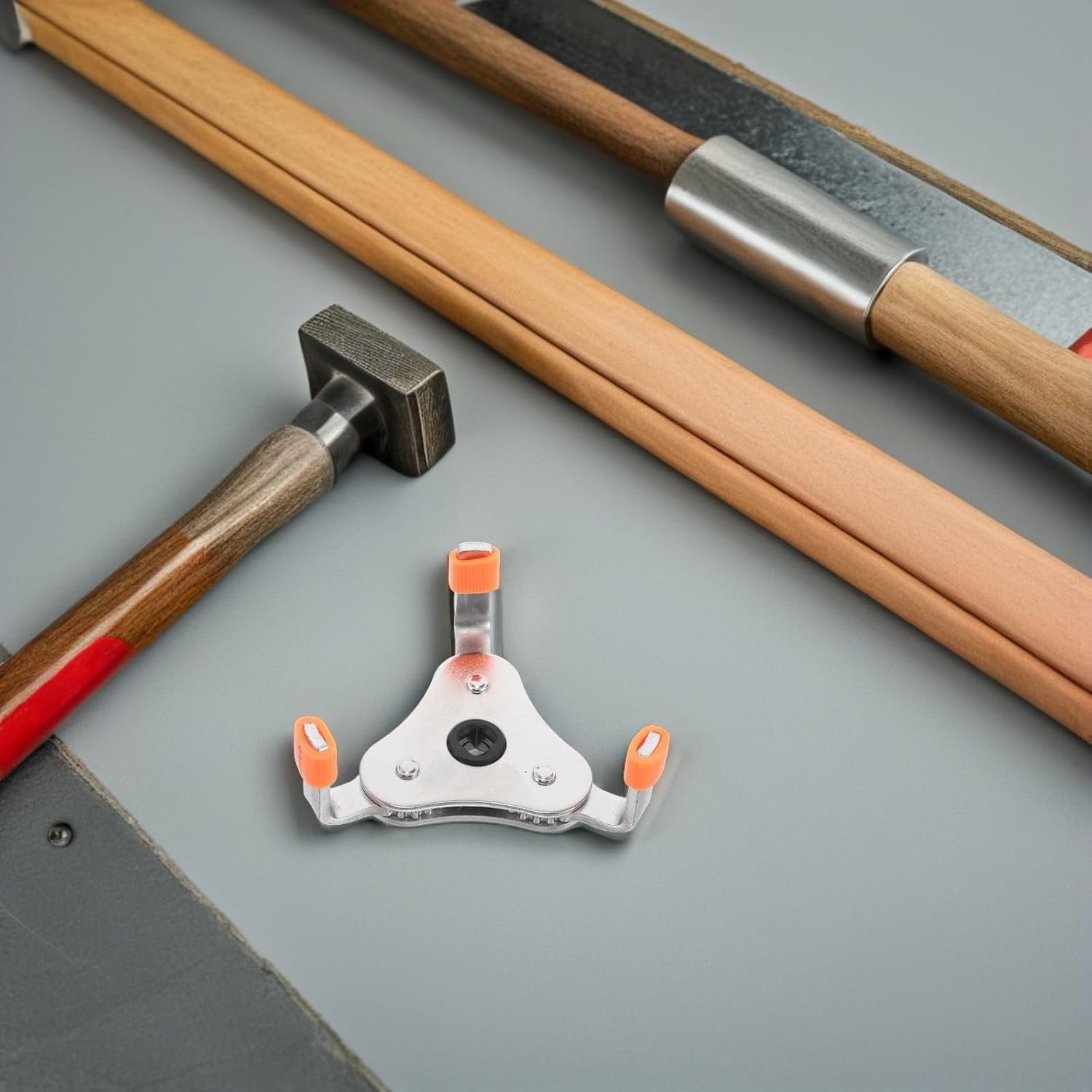 Sensor Disassembly Head Replacement Accessory for Ceiling Detectors | Orange Alloy and Plastic Build, Simple Replacement for Office Buildings and Commercial Application, Damage Prevention