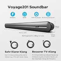 Heymell 150W Soundbar Beépített Mélynyomóval - Zajmentes Tiszta Hangzás, DSP, 3D, Bluetooth 5.0, HDMI ARC, Optikai Csatlakozás, 8 Hangmód TV 2