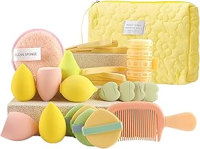 Makeup Tool Pack,Foundation Blender Make up Bag | Beginner-Friendly Styl...
