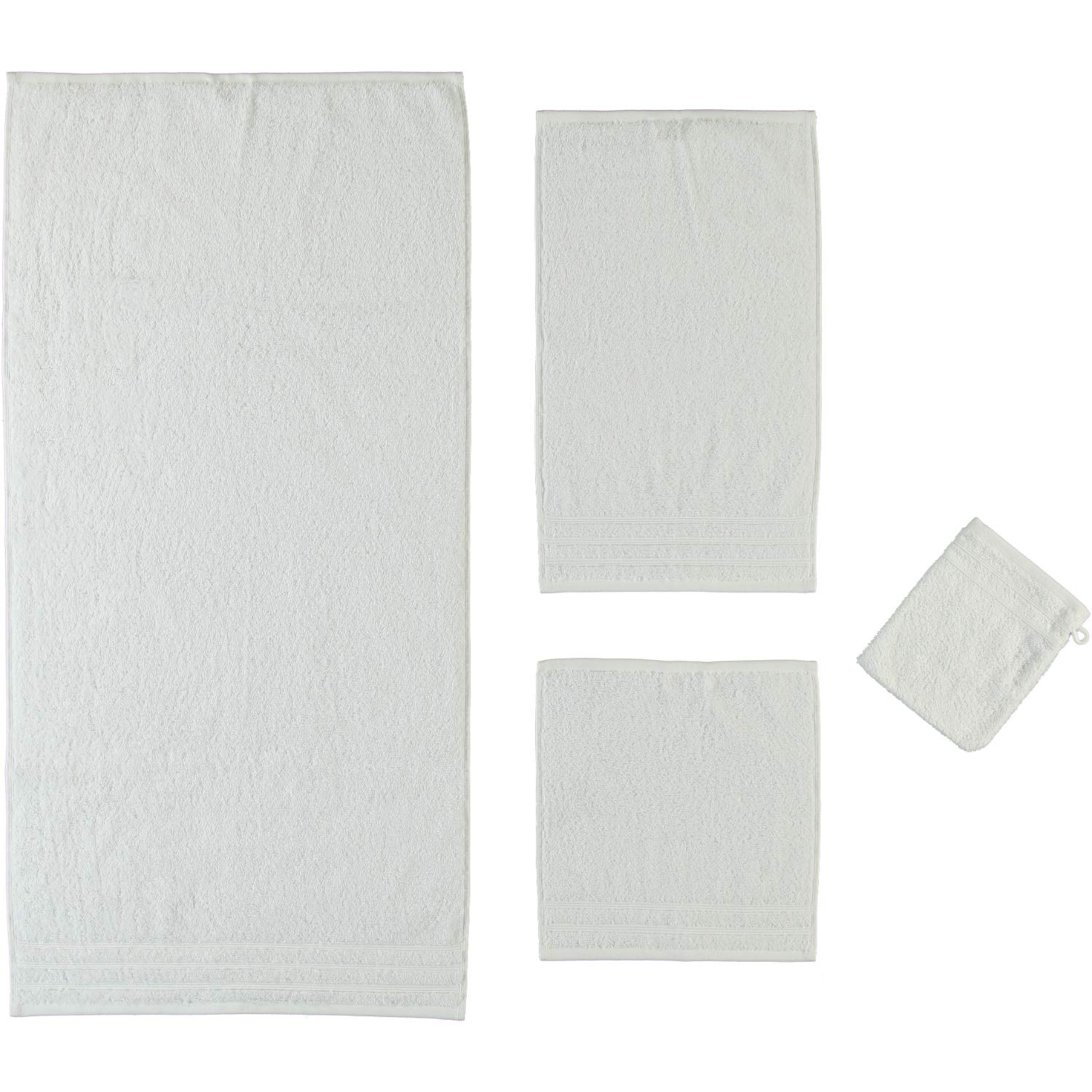 Kleine Wolke "Royal Guest Towel, White, 30 x 50 cm - Image 2