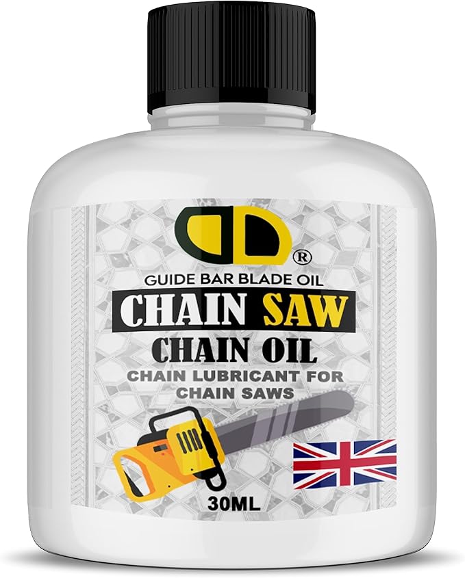 30ml Chainsaw Chain & Bar Oil For All Makes & Models, Premium Lubricant, Anti Rust Chainsaw