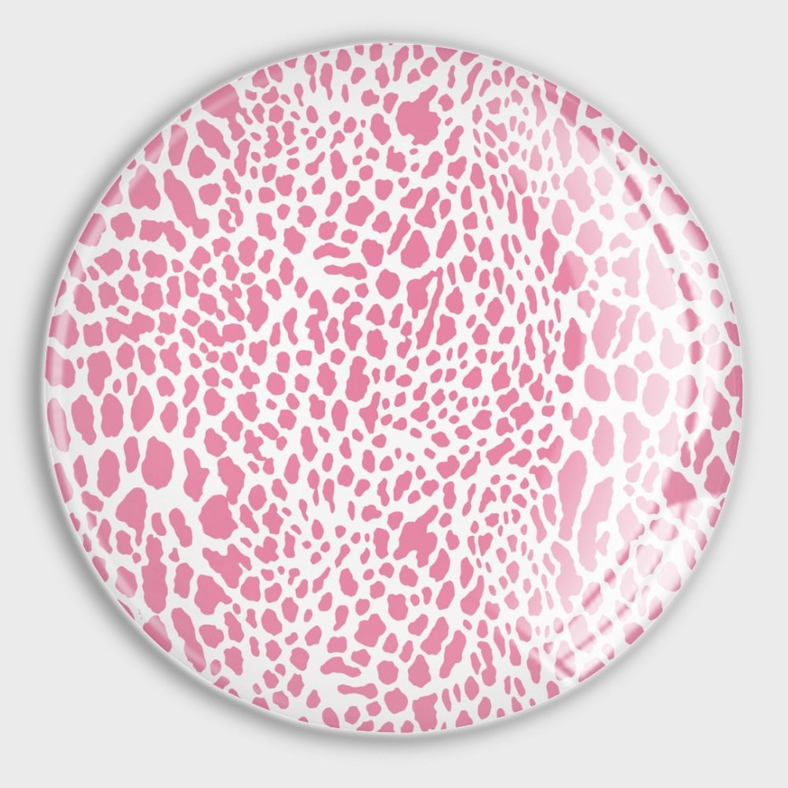 Imanes para refrigerador Chinoiserie de leopardo rosa para decoración de cocina y aula
