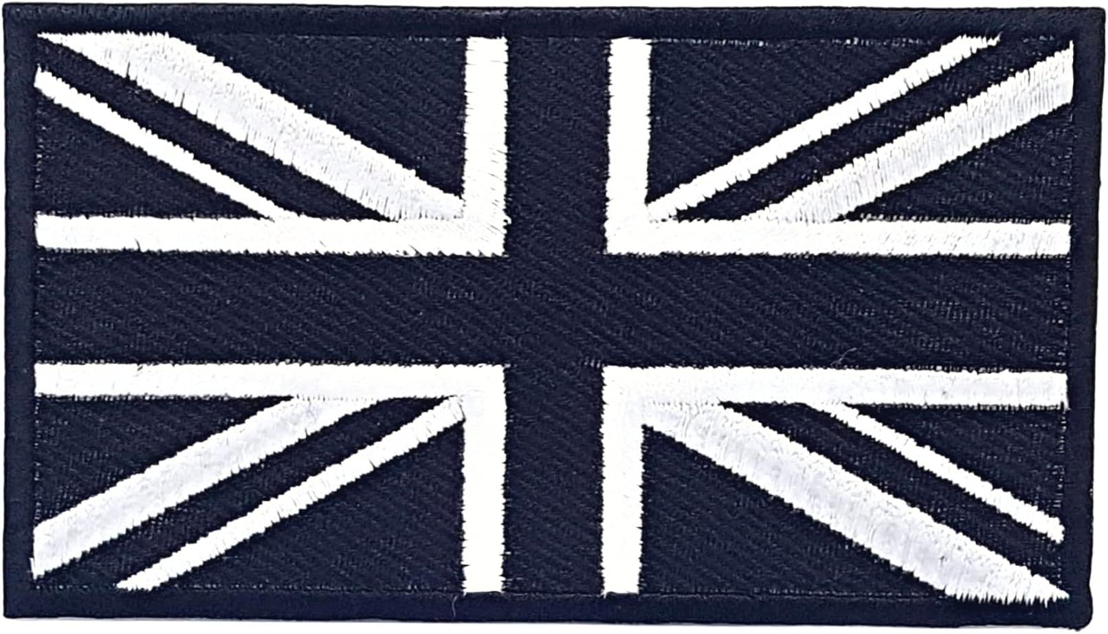 Tactical Great British Union Jack Flag Patch Embroidered Iron on Sew On