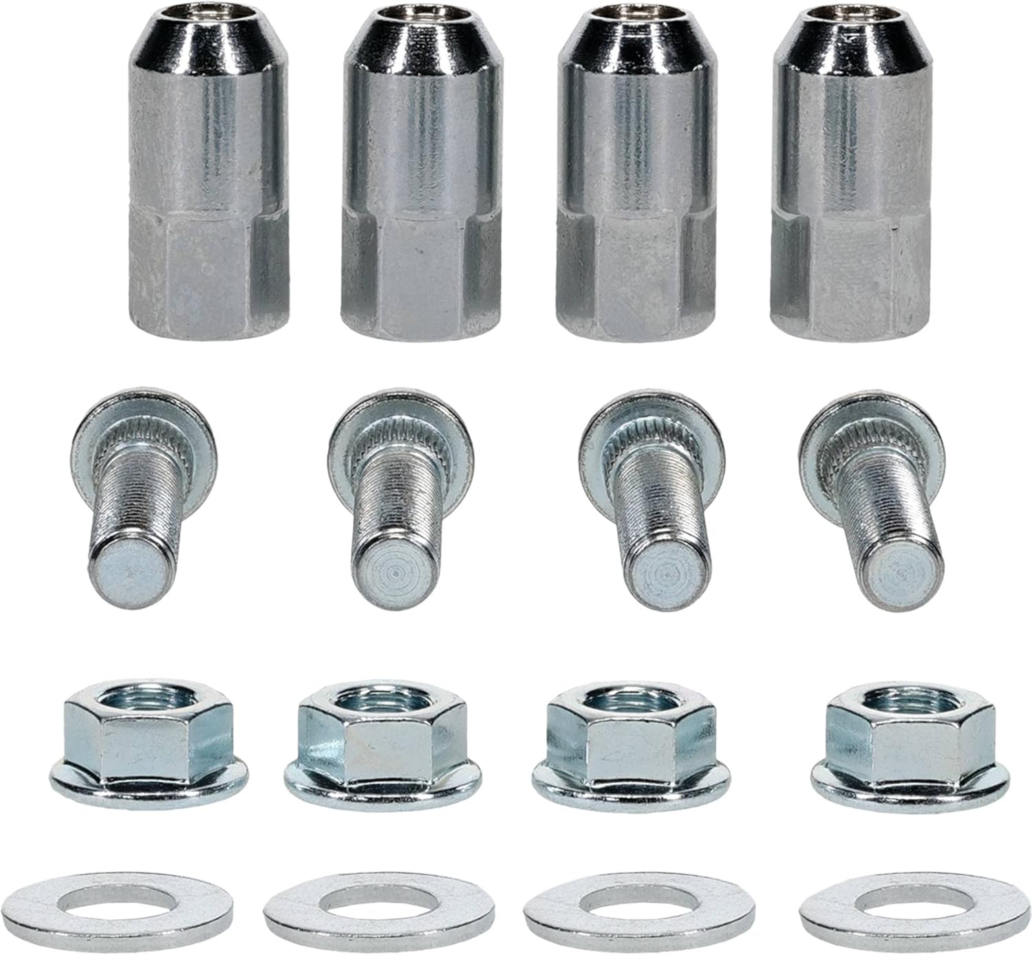 All Balls Wheel Stud and Nut Kit 85-1127 Compatible With/Replacement For Polaris ACE 570, ACE 570 EU 2015-2016, ACE 570 MD 2016, Ranger 4x4 500 Crew, Ranger 4x4 500 EFI 2012-2013